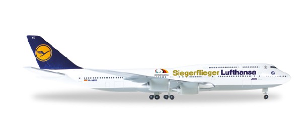 530033 Herpa Lufthansa / ルフトハンザドイツ航空 B747-8i リオ パラリンピック2016 1:500 完売しました。