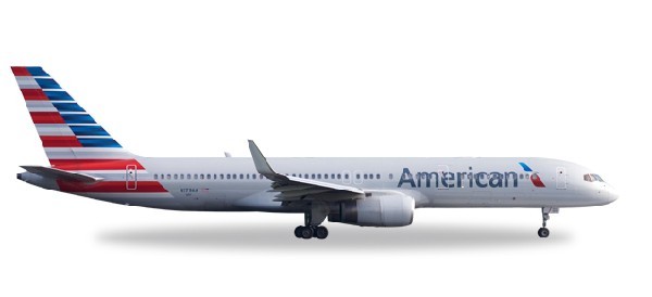 530125 Herpa American / アメリカン航空 B757-200 N179AA 1:500 完売しました。 Herpa 1:500 American Airlines / アメリカン航空 757-200 亜鉛ダイキャスト製