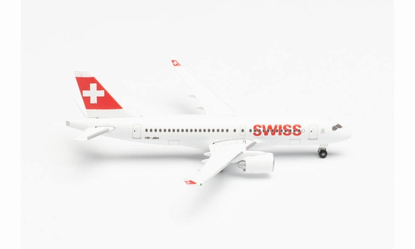 530736-001 Herpa SWISS / スイス航空 CS100 HB-JBH ASCONA 1:500 完売しました。 Herpa 1:500 SWISS / スイス航空 CS100 亜鉛ダイキャスト製