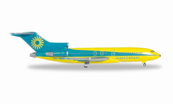 531078 Herpa TransBrasil / トランス・ブラジル航空 B727-100 PT-TCB Energia Petrolifera 1:500 完売しました。 Herpa 1:500 TransBrasil / トランス・ブラジル航空 727-100 亜鉛ダイキャスト製