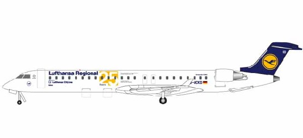 531337 Herpa Lufthansa / ルフトハンザドイツ航空 CRJ-900 25YEAR D-ACKD 1:500 完売しました。