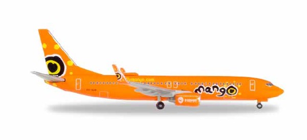 531351 Herpa Mango / マンゴー航空 B737-800 ZS-SJO 1:500 完売しました Herpa 1:500 Mango / マンゴー航空 737-800 亜鉛ダイキャスト製