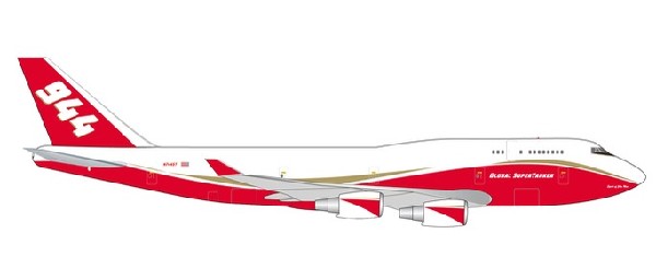 531955 Herpa Global Supertanker / グローバル・スーパータンカー B747-400 N744ST 1:500 完売しました。 Herpa 1:500 Global Super Tanker Services / グローバル・スーパータンカー・サービシーズ 747-400 亜鉛ダイキャスト製