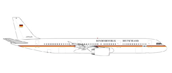 531986 Herpa Luftwaffe /ドイツ空軍 A321 Flugbereitschaft 15+04 1:500 完売しました。 Herpa 1:500 Luftwaffe / ドイツ空軍 A321 亜鉛ダイキャスト製