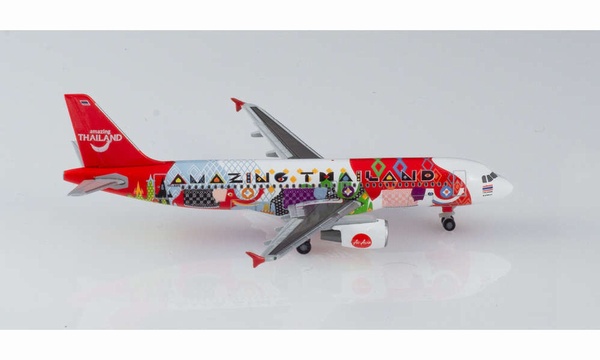 532686 Herpa AIR ASIA / タイ エアアジア A320 HS-ABD AMAZING THAILAND 1:500 完売しました。