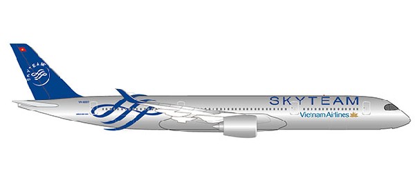 532693 Herpa Vietnam / ベトナム航空 A350-900 SKYTEAM VN-A897 1:500 完売しました。 Herpa 1:500 Vietnam Airlines / ベトナム航空 A350-900 亜鉛ダイキャスト製