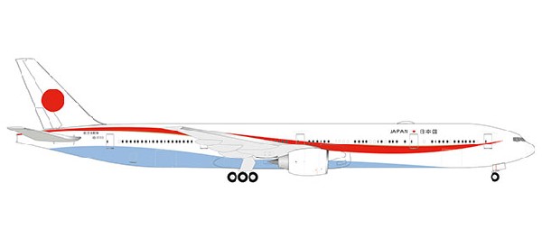 532778 Herpa JASDF / 日本国政府専用機 B777-300ER 80-1111 1:500 完売しました。
