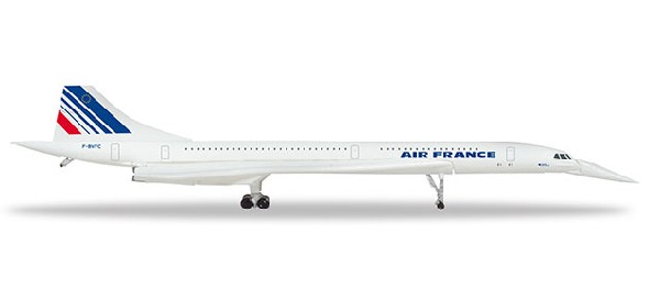 532839 Herpa Air France / エールフランス航空 CONCORDE nose down 1:500 完売しました。