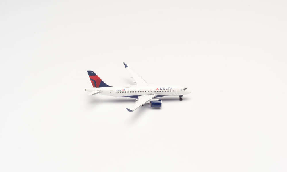 532952 Herpa Delta / デルタ航空 A220-100 N101DU 1:500 完売しました。 Herpa 1:500 Delta Air Lines / デルタ航空 A220-100 亜鉛ダイキャスト製