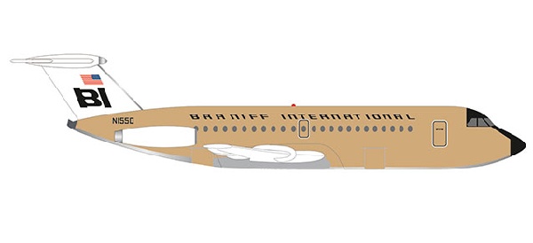 533003 Herpa Braniff / ブラニフ BAC1-1 N15501 1:500 完売しました。