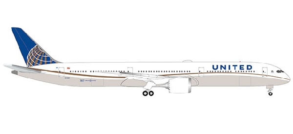 533041 Herpa UNITED / ユナイテッド航空 B787-10 N14001 1:500 完売しました。
