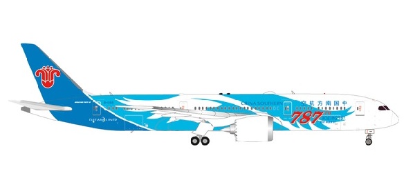 533300 Herpa CHINA SOUTHERN / 中国南方航空 B787-9 B-1186 787th 787 1:500 完売しました。 Herpa 1:500 CHINA SOUTHERN Airlines / 中国南方航空 787-9 亜鉛ダイキャスト製