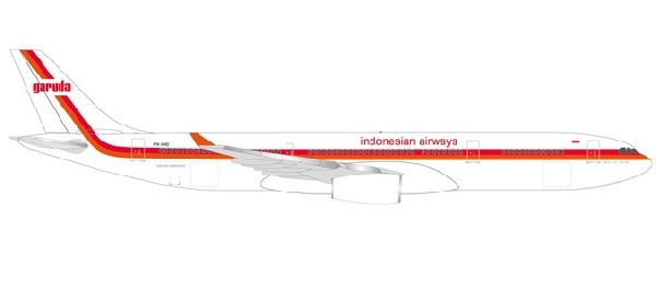 533362 Herpa Garuda Indonesia / ガルーダインドネシア航空 ガルーダ航空 Retro A330-300 PK-GHD 70th 1:500 完売しました。 Herpa 1:500 Garuda Indonesia / ガルーダインドネシア航空/ガルーダ航空 A330-300 亜鉛ダイキャスト製