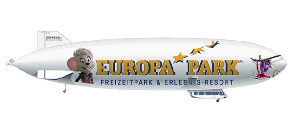 533461 Herpa Zeppelin NT Europa-Park 飛行船 D-LZFN 1:500 完売しました。