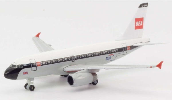 533492 Herpa British Airways / 英国航空 ブリティッシュ・エアウェイズ 100th BEA A319 G-EUPJ 1:500 完売しました。 Herpa 1:500 British Airways / 英国航空 ブリティッシュ・エアウェイズ A319 亜鉛ダイキャスト製