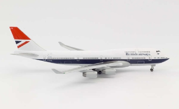 533508 Herpa British Airways / 英国航空 ブリティッシュ・エアウェイズ Negus 100th B747-400 G-CIVB 1:500 完売しました。