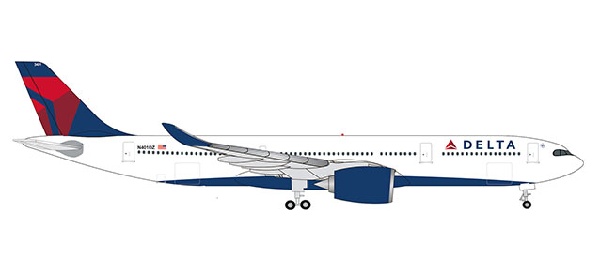 533515 Herpa Delta / デルタ航空 A330-900neo N401DZ 1:500 完売しました。