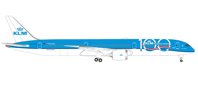 533751 Herpa KLM / ＫＬＭオランダ航空 Boeing787-10 100th Ann PH-BKA 1:500 完売しました。 Herpa 1:500 KLM / KLMオランダ航空 787-10 亜鉛ダイキャスト製