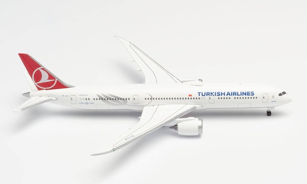 534055 Herpa Turkish / トルコ航空 ターキッシュ エアラインズ Macka B787-9 TC-LLA 1:500 完売しました。 Herpa 1:500 Turkish Airlines / トルコ航空/ターキッシュ エアラインズ 787-9 亜鉛ダイキャスト製
