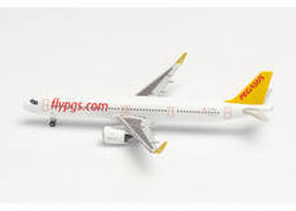 534161 Herpa Pegasus / ペガサス航空 Asem Zumra A321neo TC-RBA 1:500 完売しました。