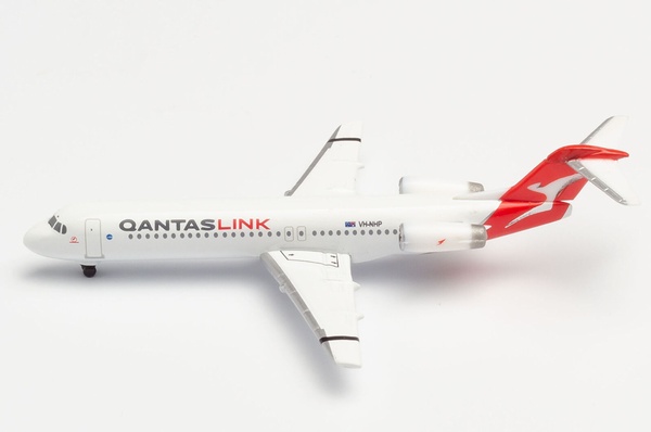 534567 Herpa QantasLink / カンタスリンク F-100 Paraburdoo VH-NHP 1:500 完売しました。