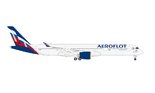 534574 Herpa Aeroflot / アエロフロート A350-900 VQ-BFY 1:500 完売しました。 Herpa 1:500 Aeroflot / アエロフロート A350-900 亜鉛ダイキャスト製