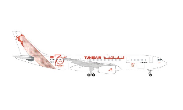534659 Herpa TUNISAIR / チュニスエア A330-200 TS-IFM 1:500 完売しました。 Herpa 1:500 TUNISAIR / チュニスエア A330-200 亜鉛ダイキャスト製