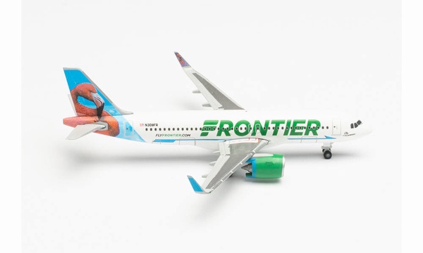 534697 Herpa Frontier / フロンティア航空 Flo the Flamingo A320neo N308FR 1:500 完売しました。