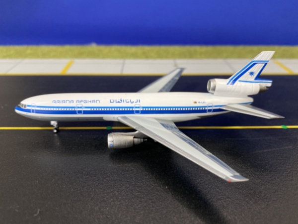 534758 Herpa CLUB MODEL Ariana Afghan / アリアナ・アフガン航空 DC-10-30 1:500 完売しました。
