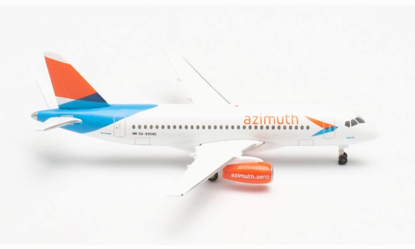 534796 Herpa Azimuth Airlines / アジムト・エアラインズ SSJ-100 RA-89085 Volga 1:500 完売しました。