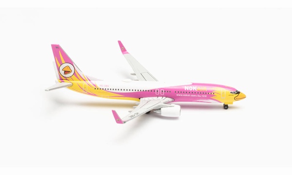 534956 Herpa NOK AIR / ノックエア B737-800 HS-DBS Nok Tongchomphoo 1:500 完売しました。 Herpa 1:500 NOK AIR / ノックエア 737-800 亜鉛ダイキャスト製