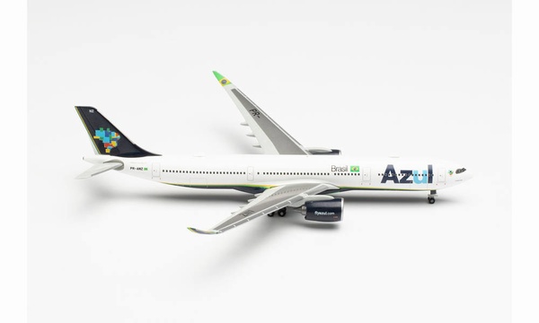 534987 Herpa Azul / アズールブラジル航空 A330-900neo PR-ANZ O mundo e Azul 1:500 完売しました。 Herpa 1:500 Azul Brazilian Airlines / アズールブラジル航空 A330-900neo 亜鉛ダイキャスト製