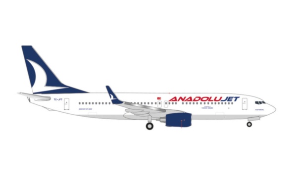 535113 Herpa ANADOLLLJET / アナドルジェット B737-800 TC-JFT Kastamonu 1:500 完売しました。 Herpa 1:500 ANADOLLLJET / アナドルジェット 737-800 亜鉛ダイキャスト製