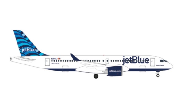 535298 Herpa JET BLUE A220-300 Hops N3044J 1:500 完売しました。 Herpa 1:500 JET BLUE / ジェットブルー航空 A220-300 亜鉛ダイキャスト製