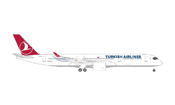 535465 Herpa Turkish / トルコ航空 ターキッシュ エアラインズ A350-900 TC-LGA 1:500 完売しました。
