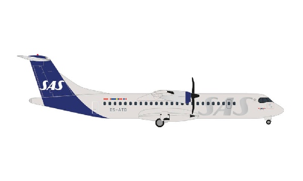 535472 Herpa SAS Scandinavian / スカンジナビア航空 ATR-72-600 ES-ATD Skjalm Viking 1:500 完売しました。