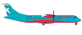 535489 Herpa WIND ROSE / ウインドローズ航空 ATR-72-600 UR-RWB 1:500