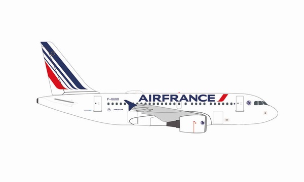 535779 Herpa Air France 2021 / エールフランス航空 2021 A318 F-GUGO 1:500 完売しました。 Herpa 1:500 Air France / エールフランス A318 亜鉛ダイキャスト製