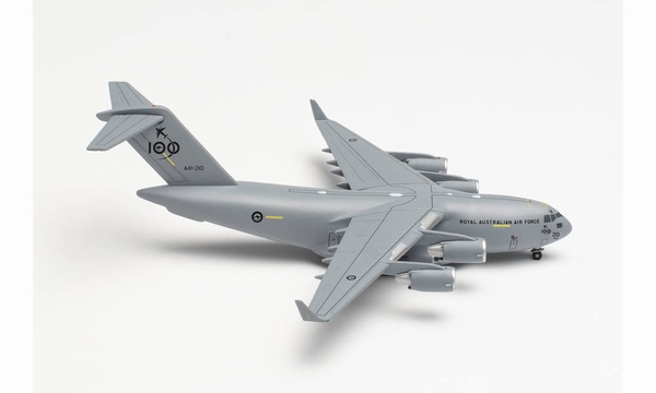 535816 Herpa オーストラリア空軍 100th C-17A Amberley A41-210 1:500 完売しました。 Herpa 1:500 RAAF / Royal Australian Air Force / 王立オーストラリア空軍 C-17 グローブマスターIII 亜鉛ダイキャスト製