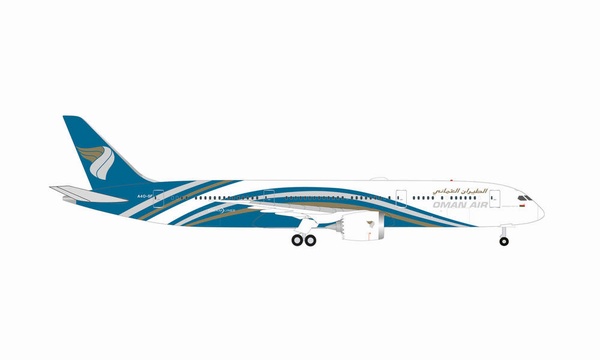 535823 Herpa OMAN AIR / オマーン・エア B787-9 A4O-SF 1:500 完売しました。 Herpa 1:500 OMAN AIR / オマーン・エア 787-9 亜鉛ダイキャスト製