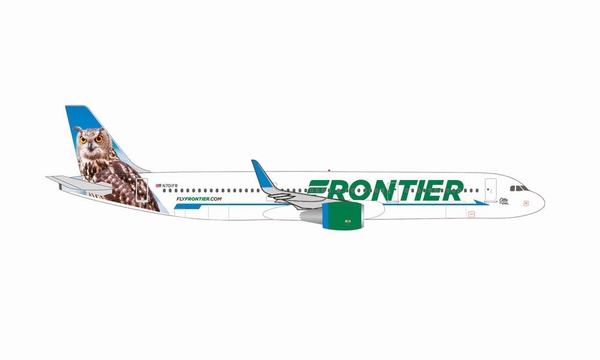 535830 Herpa Frontier / フロンティア航空 A321 N701FR Otto the Owl 1:500 完売しました。 Herpa 1:500 Frontier Airlines / フロンティア航空 A321 亜鉛ダイキャスト製
