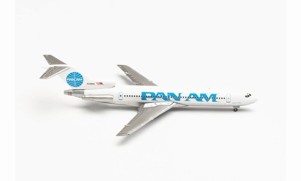 535885 Herpa Pan Am / パンアメリカン航空 パンナム Last Flight B727-200 N368PA 1991 1:500 完売しました。