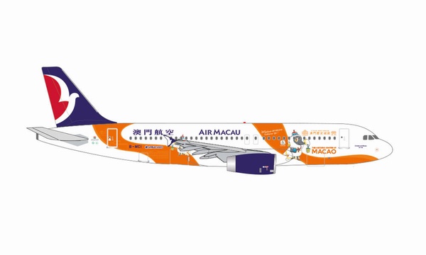 536042 Herpa Air Macau / マカオ航空 エア マカオ A320 MACAU WELCOMES YOU B-MCI 1:500 完売しました。
