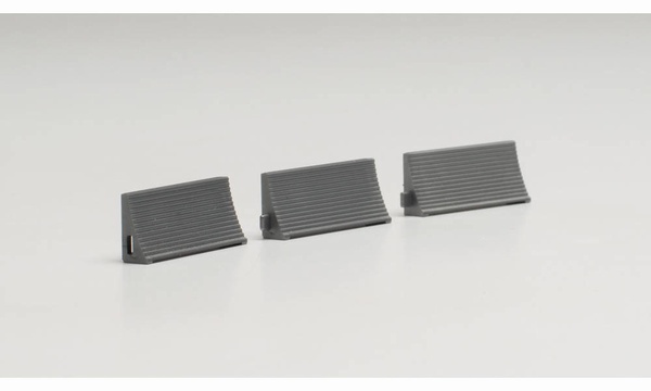 536165 Herpa空港アクセサリー JET BLAST DEFLECTORS /ジェット ブラスト ディフレクター 1:500 完売しました。
