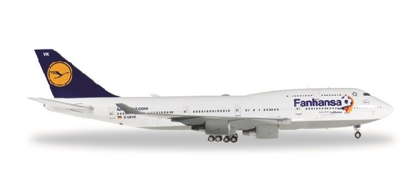 557313 Herpa Lufthansa / ルフトハンザドイツ航空 B747-400 fanhansa D-ABVK 1:200 メタル製 完売しました。 Herpa 1:200 Lufthansa / ルフトハンザドイツ航空 747-400 亜鉛ダイキャスト製