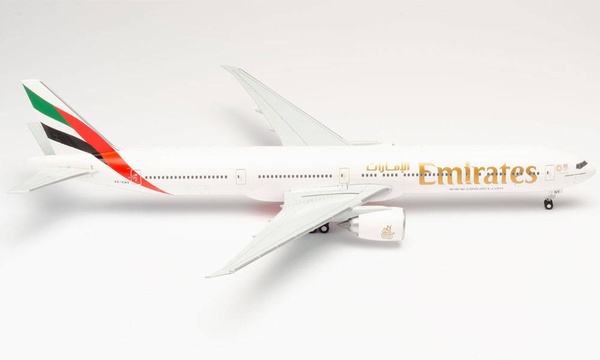 557467 Herpa Emirates / エミレーツ航空 B777-300ER A6-ENV 1:200 完売しました。