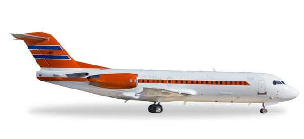 557948 Herpa オランダ王室専用機 F-70 PH-KBX 1:200 メーカー完売