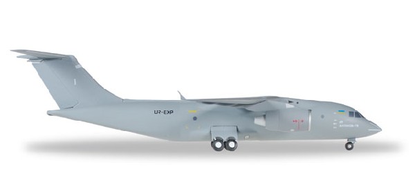 558006 Herpa ANTONOV AN-178 UR-EXP 1:200 完売しました。 Herpa 1:200 Antonov Airlines / アントノフ設計局 An-178 プラスチック製