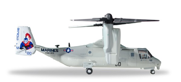 558549 Herpa アメリカ海兵隊 USMC MV-22 VMM-365 Blue Knights 1:200 お取り寄せ