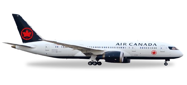 558600 Herpa Air Canada / エア カナダ B787-8 C-GHPQ 1:200 完売しました。 Herpa 1:200 Air Canada / エア・カナダ 787-8 プラスチック製